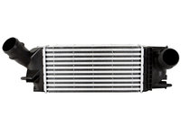 Intercooler Citroen C5, 09.2004-01.2008, motor 1.6 HDI, 2.0 HDI, diesel, cutie manuala, cu/fara AC, aluminiu brazat/plastic, 300x145x77 mm,