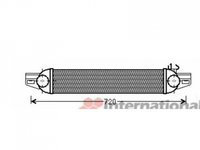 INTERCOOLER CITROEN NEMO 2008-> Radiator intercooler 1,3 - 1,4HDI - MJTD (540x85x65) PIESA NOUA ANI 2008 2009 2010 2011 2012 2013 2014 2015 2016