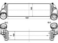 Intercooler compresor 30359 NRF pentru Bmw X5 Bmw X6