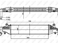 Intercooler compresor 30364 NRF pentru Mazda 3 Mazda Axela