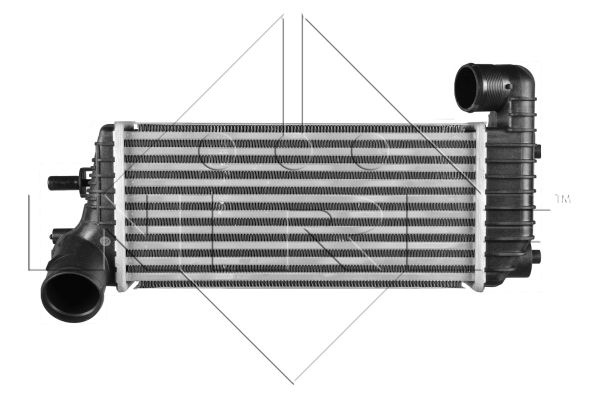 Intercooler, compresor (30909 NRF) FORD C-MAX|ESCAPE, KUGA|FOCUS|GRAND C-MAX|KUGA|TOURNEO CONNECT / GRAND TOURNEO CONNECT|TRANSIT CONNECT