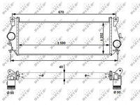 Intercooler compresor 30910 NRF pentru Land rover Defender