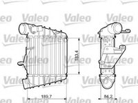 Intercooler compresor 817556 VALEO pentru Skoda Praktik Skoda Roomster Skoda Fabia Seat Ibiza Seat Cordoba Vw Fox