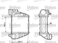 Intercooler, compresor (817653 VALEO) AUDI,SEAT,SKODA,VW