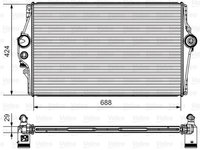 Intercooler, compresor (818284 VALEO) VOLVO