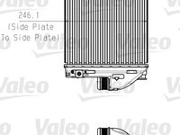 Intercooler, compresor (818290 VALEO) Citroen,DS,OPEL,PEUGEOT,PEUGEOT (DF-PSA),VAUXHALL