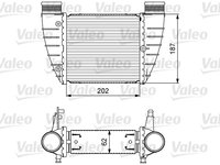 Intercooler compresor 818325 VALEO pentru Audi A4 Seat Exeo