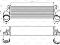 Intercooler compresor 818562 VALEO pentru Bmw X5 2010 2011 2012 2013