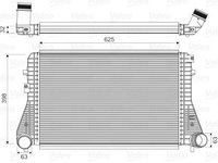 Intercooler compresor 818674 VALEO pentru Seat Leon Skoda Octavia Vw Jetta Vw Vento Skoda Superb Vw Eos Audi A3 Vw Caddy Vw Beetle Vw Novo Seat Altea Vw Touran Audi Tt Vw Golf