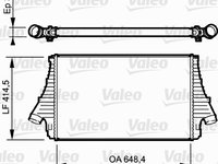 Intercooler, compresor (818722 VALEO) FIAT,OPEL,VAUXHALL