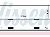 Intercooler compresor 96149 NISSENS pentru Renault Trafic Opel Vivaro Fiat Talento Nissan Nv300