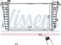 Intercooler compresor 96586 NISSENS pentru Opel Astra