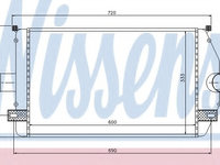 Intercooler compresor 96866 NISSENS pentru Renault Laguna Renault Espace