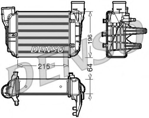 Intercooler, compresor AUDI A4 Avant (8E5, B6) (20