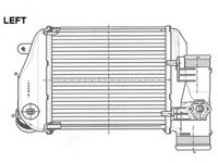 Intercooler, compresor AUDI A6 Avant (4F5, C6) (2005 - 2011) NRF 30767 piesa NOUA