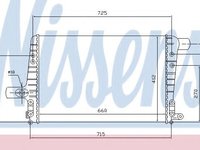 Intercooler, compresor AUDI TT (8N3) (1998 - 2006) NISSENS 96706