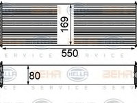 Intercooler compresor BMW 7 (F01, F02, F03, F04) - Cod intern: W20089698 - LIVRARE DIN STOC in 24 ore!!!