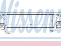 Intercooler, compresor BMW Seria 3 (F30, F35, F80) (2011 - 2016) NISSENS 96552 piesa NOUA