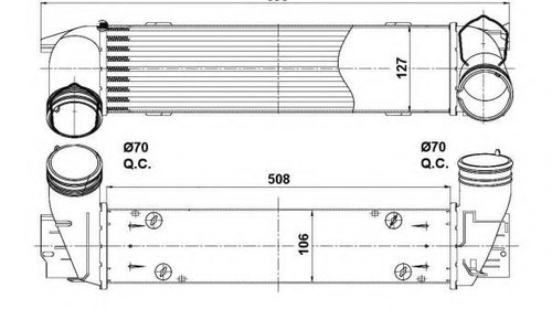 Intercooler, compresor BMW X1 (E84) (2009 - 2