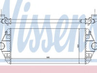 Intercooler, compresor CITROËN DISPATCH Van (BS_, BT_, BY_, BZ_) (1994 - 2016) NISSENS 96849