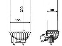 Intercooler, compresor CITROËN DS5 (2011 - 2015) NRF 30462