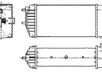 Intercooler, compresor CITROËN XSARA PICASSO (N68) (1999 - 2016) NRF 30278