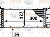 Intercooler compresor CITROEN BERLINGO caroserie (M_) - OEM - NRF: NRF30894|30894 - Cod intern: W02343753 - LIVRARE DIN STOC in 24 ore!!!