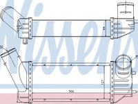 Intercooler, compresor CITROEN C4 I (LC) (2004 - 2011) NISSENS 96790 piesa NOUA