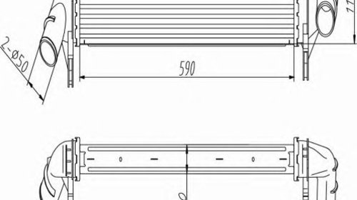 Intercooler compresor DACIA LOGAN MCV (KS_) -