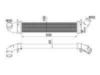 Intercooler, compresor E-KRAFT 1924004102