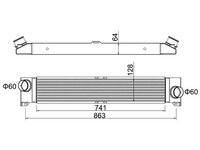 Intercooler, compresor E-KRAFT 1924004329