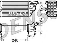 Intercooler, compresor FIAT STILO (192) (2001 - 2010) DENSO DIT09120 piesa NOUA