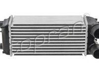 Intercooler, compresor FORD FIESTA VI, FORD B-MAX - TOPRAN 304 267