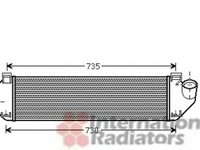 Intercooler, compresor FORD FOCUS C-MAX, FORD FOCUS II (DA_), FORD FOCUS II Station Wagon (DA_) - VAN WEZEL 18004438