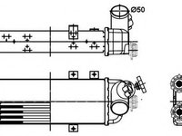 Intercooler, compresor KIA CEE'D hatchback (ED) (2006 - 2012) NRF 30305