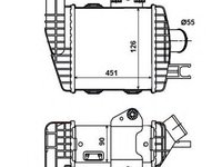 Intercooler, compresor KIA SPORTAGE (JE, KM) (2004 - 2016) NRF 30371 piesa NOUA