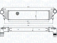 Intercooler, compresor MAGNETI MARELLI 351319205530