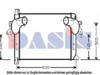 Intercooler, compresor MERCEDES-BENZ ACTROS - AKS DASIS 137070N