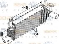 Intercooler compresor Nissan Pathfinder - Cod intern: W20089508 - LIVRARE DIN STOC in 24 ore!!!