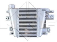 Intercooler, compresor NISSAN PATROL GR Mk II autoturism de teren, inchis (Y61) (1997 - 2016) NRF 30384