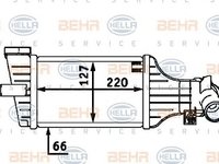 Intercooler compresor OPEL ASTRA G Cabriolet (F67) - Cod intern: W20206547 - LIVRARE DIN STOC in 24 ore!!!