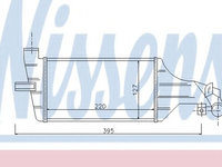 Intercooler, compresor OPEL ASTRA G Cabriolet (F67) (2001 - 2005) NISSENS 96789 piesa NOUA