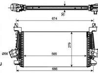 Intercooler, compresor OPEL ASTRA J limuzina (2012 - 2020) NRF 30269