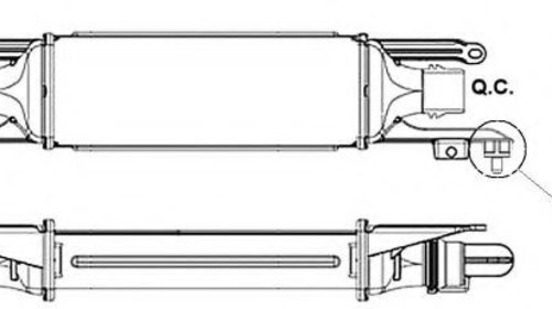 Intercooler, compresor OPEL CORSA D (2006 - 2