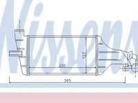 Intercooler, compresor OPEL ZAFIRA A (F75) (1999 - 2005) NISSENS 96789 piesa NOUA