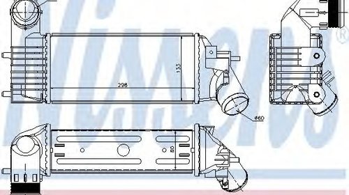 Intercooler, compresor PEUGEOT 406 (8B) (1995