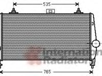 Intercooler, compresor PEUGEOT 607 limuzina (9D, 9U), PEUGEOT 407 limuzina (6D_), PEUGEOT 407 SW (6E_) - VAN WEZEL 40004338