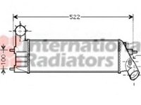 Intercooler, compresor PEUGEOT 807 (E), Citroen C8 (EA_, EB_), LANCIA PHEDRA (179) - VAN WEZEL 40004261