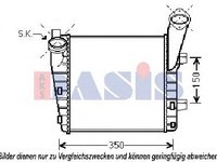 Intercooler, compresor PORSCHE CAYENNE (955) - AKS DASIS 177003N