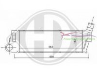 Intercooler, Compresor RENAULT MEGANE II BM0/1, CM0/1 1.5 DCi BM0F, CM0F 11.2002 ... 02.2008 1461 Motor Diesel